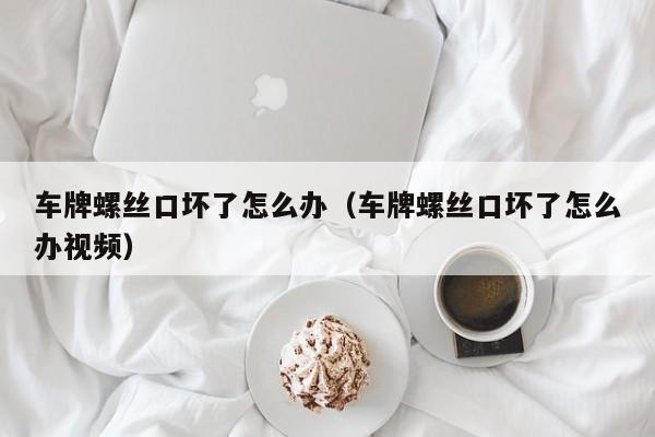 车牌螺丝口坏了怎么办（车牌螺丝口坏了怎么办视频）