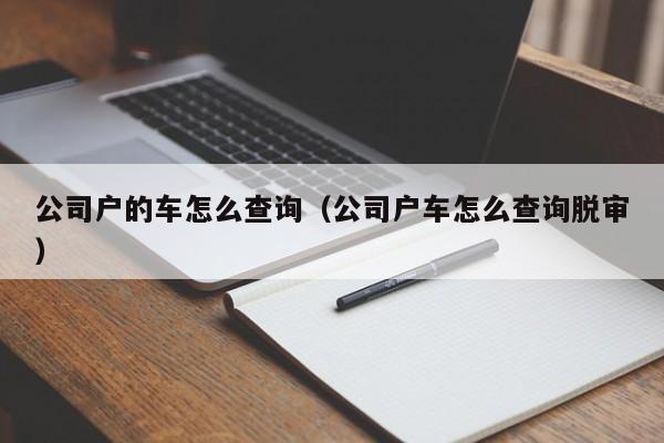 公司户的车怎么查询（公司户车怎么查询脱审）