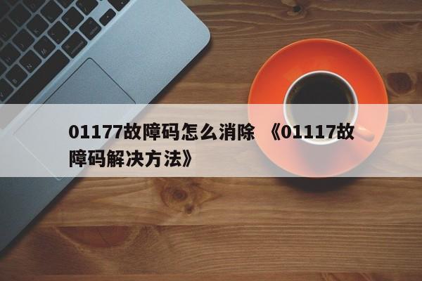 01177故障码怎么消除 《01117故障码解决方法》