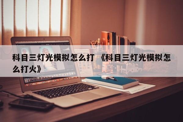 科目三灯光模拟怎么打 《科目三灯光模拟怎么打火》